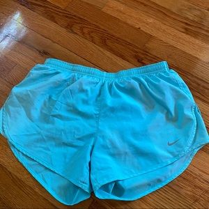 Aqua/Turquoise Nike Tempo Shorts